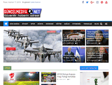 Tablet Screenshot of guncelmedya.net